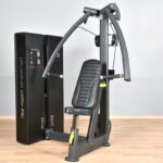 seated chest press.