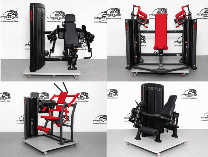 Fitness_Club_24_ Life Fitness Hammer Strength zestaw 47 urządzeń